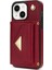 IPhone 15 Akordeon Kart Durumda Kart Tutun Flip Cüzdan Kılıf ile Uyumlu (Yurt Dışından) 5