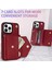 IPhone 14 Pro Akordeon Kart Durumda Flip Cüzdan Durumda Kapatma ile Uyumlu (Yurt Dışından) 4
