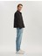 Pamuklu Normal Bel Cepli Loose Fit Jean Pantolon - Steve Jean 1