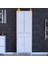 70 x 173 x 32,5 Cm’lik 1 Çekmece 4 Kapak 3 Raf 6 Gözlü Organizatör Mutfak Dolabı Çok Amaçlı Dolap 4