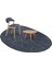 Tema 9034 Lacivert Sisal Hasır Iç Dış Mekan Kilim Dekoratif Bahçe Balkon Salon Halısı 5