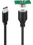 2-Pin 10MM Kablolu Pcbli Pogo Pin Manyetik Konnektör Takımı - Type-C Soketli 1