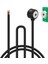 2-Pin 15MM 90C Kablolu Pcbli Pogo Pin Manyetik Konnektör Takımı 1