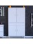 100 x 173 x 32,5 Cm’lik 1 Çekmece 4 Kapak 5 Raf 8 Gözlü,organizatör Mutfak Dolabı Çok Amaçlı Dolap 4