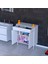 85 x 88 x 32,5 cm 1 Çekmece 1 Raf 2 Bölmeli Çok Amaçlı Organizatör Mutfak Dolabı Çok Amaçlı Dolap 3