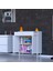 85 x 88 x 32,5 cm 1 Çekmece 1 Raf 2 Bölmeli Çok Amaçlı Organizatör Mutfak Dolabı Çok Amaçlı Dolap 5