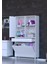 100X173X32,5CM 1 Çekmece, 3 Göz Sepet, 1 Kapak, 4 Raflı, Organizatör Mutfak Dolabı Çok Amaçlı Dolap 1