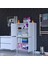 Ohbe 90X138X32,5 cm Ekstra Düzen Için Kullanışlı 4 Kapak 4 Bölmeli Banyo Mutfak Dolabı 2