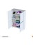 Ohbe 90X138X32,5 cm Ekstra Düzen Için Kullanışlı 4 Kapak 4 Bölmeli Banyo Mutfak Dolabı 5