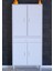 85 x 173 x 32,5 Cm’lik 1 Çekmece 4 Kapak 5 Raf 8 Gözlü,organizatör Mutfak Dolabı Çok Amaçlı Dolap 1