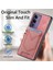Vivo V40 Lite Kot Cep Tasarım Crad Yuvası Manyetik Araç Montaj Için Kılıf (Yurt Dışından) 5