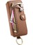 Samsung Galaxy S21 Cüzdan Standı Bileklik Crad Yuvası Fermuar Için Flip Case (Yurt Dışından) 3