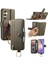 Samsung Galaxy S23 Plus Fermuar Bileklik Cüzdan Crad Yuvası Için Flip Case (Yurt Dışından) 1