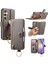 Samsung Galaxy S23 Plus Fermuar Bileklik Cüzdan Crad Yuvası Için Flip Case (Yurt Dışından) 1