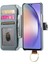 Samsung Galaxy S23 Plus Fermuar Bileklik Cüzdan Crad Yuvası Için Flip Case (Yurt Dışından) 3