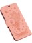 Realme C75 4g Için Flip Case Cüzdan Kılıf Kabartma Gül Çiçekler Kart Yuvaları Pu (Yurt Dışından) 2