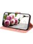 Realme C75 4g Için Flip Case Cüzdan Kılıf Kabartma Gül Çiçekler Kart Yuvaları Pu (Yurt Dışından) 4