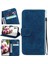 Realme C75 4g Için Flip Case Cüzdan Kılıf Kabartma Gül Çiçekler Kart Yuvaları Pu (Yurt Dışından) 2