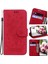 Realme C75 4g Için Flip Case Cüzdan Kılıf Kabartma Gül Çiçekler Kart Yuvaları Pu (Yurt Dışından) 1