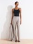 71606 Ekstra Geniş Paça Ayarlanabilir Pantolon-Gri 1