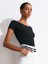 31922 Kısa Kollu T-Shirt-Siyah 1