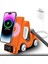 T20 15W Dijital Saatli Forklift Şekli 5in1 Masaüstü Kablosuz Magsafe Şarj Standı 1