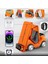 T20 15W Dijital Saatli Forklift Şekli 5in1 Masaüstü Kablosuz Magsafe Şarj Standı 5