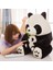 90CM Ekstra Büyük Anne ve Yavru Panda Peluş Oyuncak Yastık - Yumuşak ve Sevimli Uyku Arkadaşı Bebekler (Yurt Dışından) 2