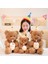 40CM Sevimli Doğum Günü Pastası Ayı Peluş Bebek Bebek Yastık Hediye (Yurt Dışından) 4