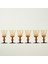 Colored 6'lı Ayaklı Kahve Yanı Su Bardağı Amber (47 Cc) 1