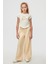 58813 Kız Çocuk Krem Summer Pantolon 1