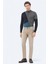 Deve Tüyü Slim Fit Denim Pamuk Karışımlı Pantolon 1