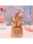 Robinanka LED Işıklı Sevimli Kaktüs Dekoratif Masa Lambası Mini Biblo Gece Lambası Gold 1