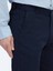 Lacivert Dokuma Casual Pamuk Karışımlı Pantolon 4