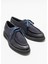 Lacivert Deri Erkek Günlük Ayakkabı 2