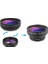 37MM 0.45X Geniş Açı Lens + Makro Lens 2'si 1 Arada Cep Telefonu Lens Kiti 3