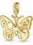 Aytaşı Süslemeli Işıltılı Kelebek Charm, 18K Altın Kaplama 925 Ayar Gümüş 2