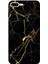 Iphone 7 Plus 8 Plus Pure Modern Desenli Silikon Kılıf Sarı Siyah Mermer 1