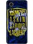 General Mobile Gm 22 Pro Uyumlu Kılıf 0.4mm Lazer Kesim Silikon Kapak Aşkın Rengi Sarı Lacivert 1