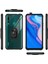 Huawei Y9 Prime 2019 Kılıf Anti-Shock Darbe Önleyici Renkli Kenarlar, Metal Yüzüklü Kılıf 6
