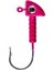 Jighead - Zoka - Kurşunlu Olta İğnesi - (XH-A 06) - Pembe - 6 Gr - 10 Adet 2
