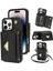 IPhone 16 Pro Max Akordeon Kart Cüzdan Kılıf Manyetik Pu ile Uyumlu (Yurt Dışından) 2