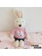 45CM Sevimli Sucre Tavşan Peluş Oyuncak Bebek Yastık Hediye (Yurt Dışından) 1