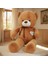 80CM Sevimli Oyuncak Ayı Peluş Bebek Bebek Yastık Hediye (Yurt Dışından) 1