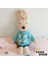 30CM Sevimli Sucre Tavşan Peluş Oyuncak Bebek Yastık Hediye (Yurt Dışından) 1