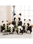 60CM Anne ve Bebek Panda Peluş Oyuncak Bebek Yastık Hediye (Yurt Dışından) 3