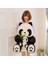 60CM Anne ve Bebek Panda Peluş Oyuncak Bebek Yastık Hediye (Yurt Dışından) 4
