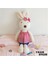 45CM Sevimli Sucre Tavşan Peluş Oyuncak Bebek Yastık Hediye (Yurt Dışından) 1