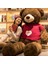 80CM Sevimli Oyuncak Ayı Peluş Bebek Bebek Yastık Hediye (Yurt Dışından) 1
