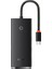 Baseus Lite Series 4 Portlu Type-C To USB 3.0 Hub Adaptör 25CM-(5775) - BLS1388-7782 1